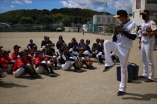 中学生野球教室の写真3