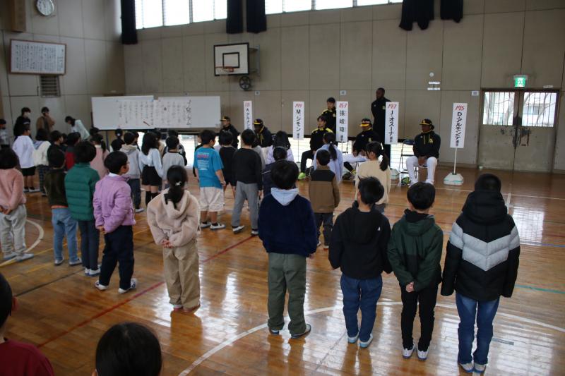 児童からの応援