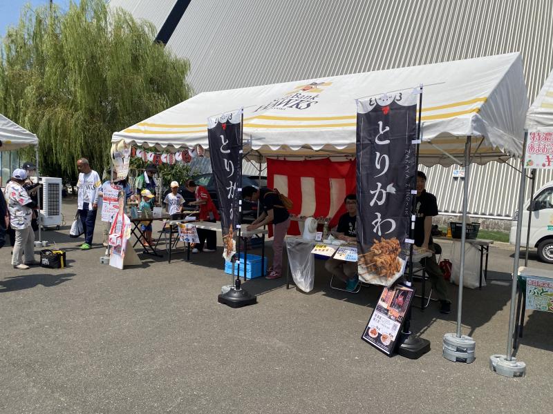 出店の様子