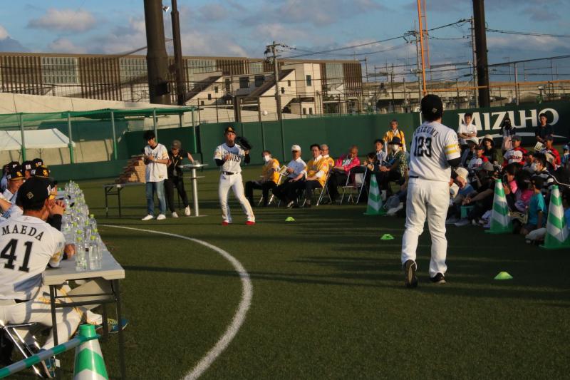 選手デモンストレーション