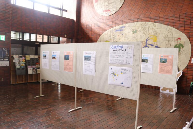 展示の様子