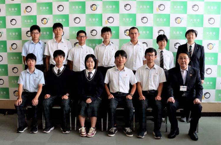 八女工業表敬訪問