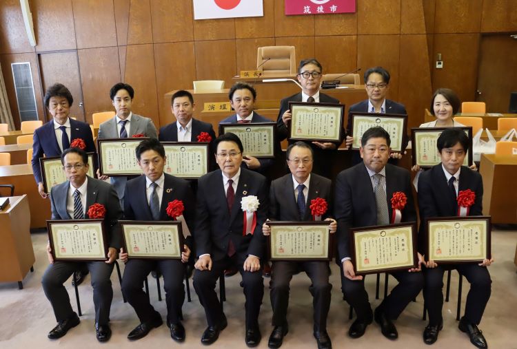 企業版ふるさと納税感謝状贈呈式