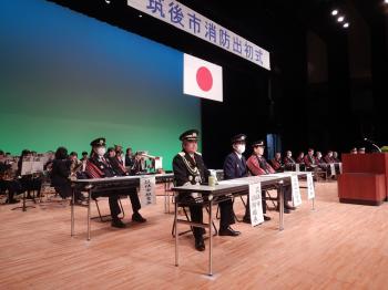 屋内式典斜め角度からの写真 屋内式典斜め角度からの写真