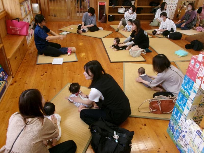 ベビマ＆絵本の様子