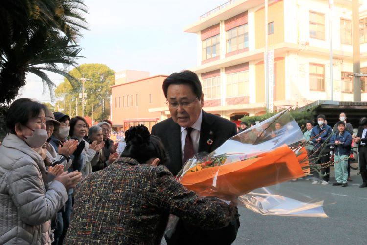 初登庁セレモニー