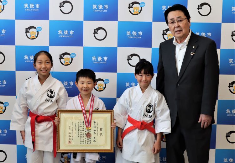 空手表敬訪問 空手表敬訪問