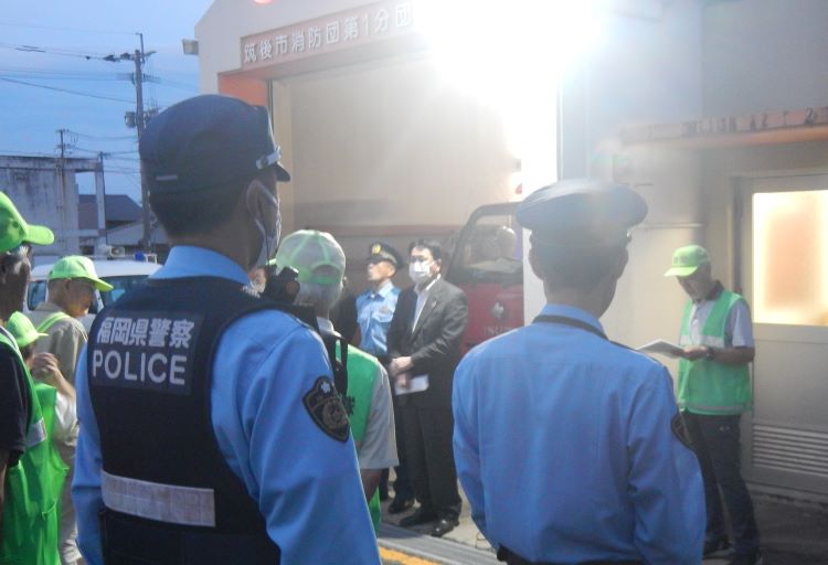 筑後北夜間パトロール