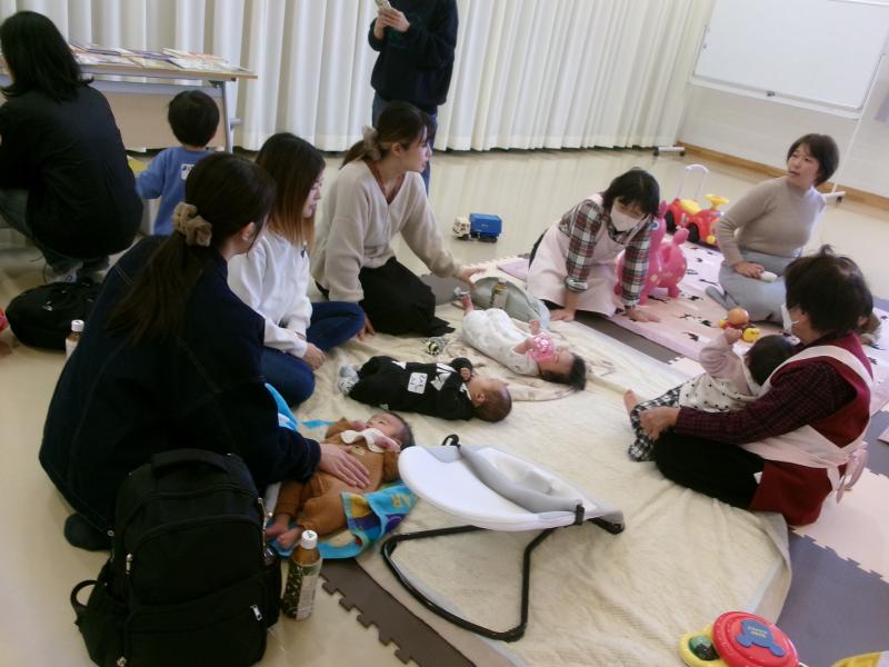 サロンの方とおしゃべり