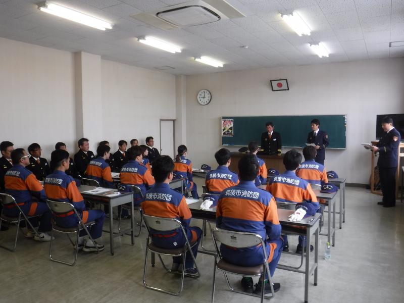 地域の安心・安全を守る一員としての決意を新たに出発