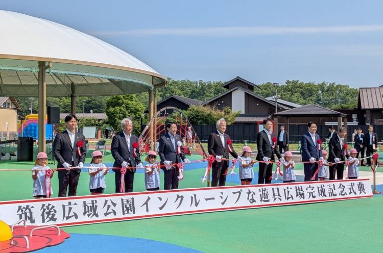 インクルーシブな遊具広場