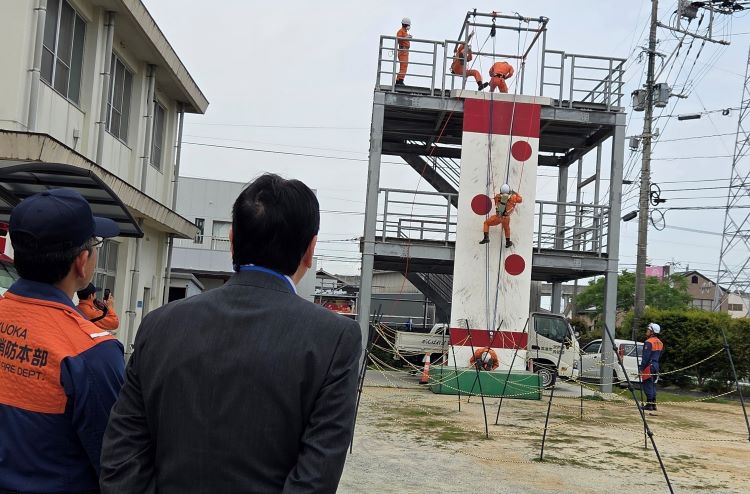 救助指導会訓練展示 救助指導会訓練展示