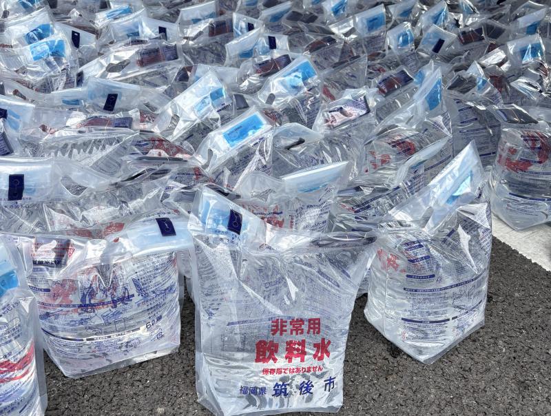 備蓄品の飲料水